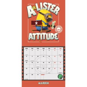 TM 08182 Minions 3 Square Calendar 2027