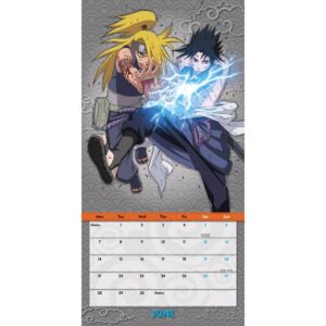 TM 08186 Naruto Shippuden Square Calendar 2027