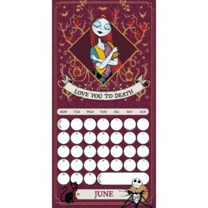 TM 08187 The Nightmare Before Christmas Square Calendar 2027