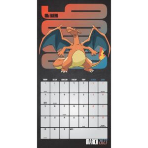 TM 08190 Pokemon Square Calendar 2027