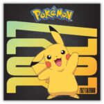 TM 08190 Pokemon Square Calendar