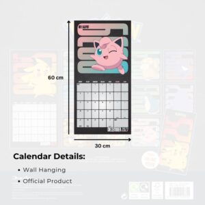 TM 08190 Pokemon Square Calendar 2027