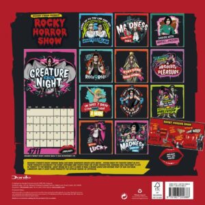 TM 08193 Rocky Horror Show Square Calendar 2027