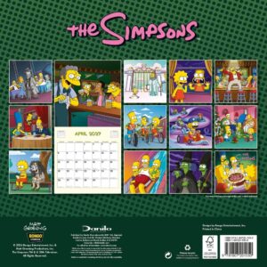 TM 08194 The Simpsons Square Calendar 2027