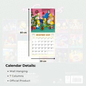 TM 08194 The Simpsons Square Calendar 2027