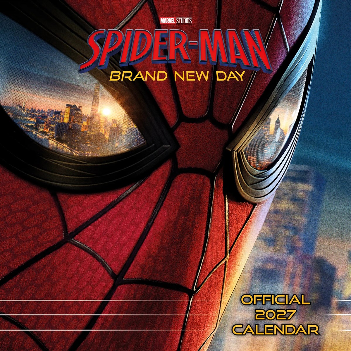 TM-08196-Spider-Man-Square-Calendar-2027 TM 08196 Spider Man Square Calendar