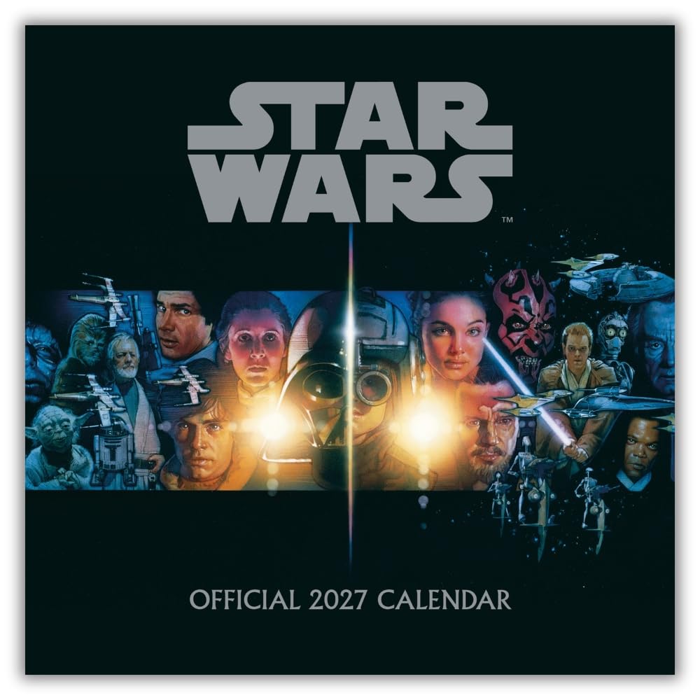 TM-08198-Star-Wars-Square-Calendar-2027 TM 08198 Star Wars Square Calendar