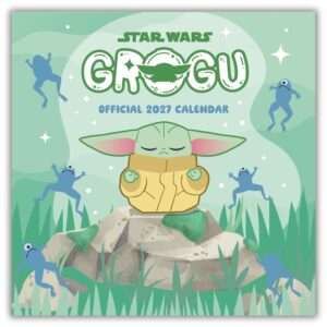 TM 08199 Star Wars The Mandalorian Grogu Square Calendar