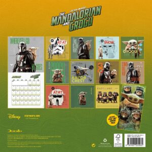 TM 08200 Star Wars The Mandalorian Movie Square Calendar 2027