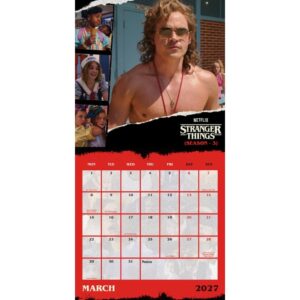 TM 08201 Stranger Things Square Calendar 2027