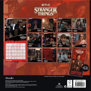 TM 08201 Stranger Things Square Calendar 2027