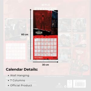 TM 08201 Stranger Things Square Calendar 2027