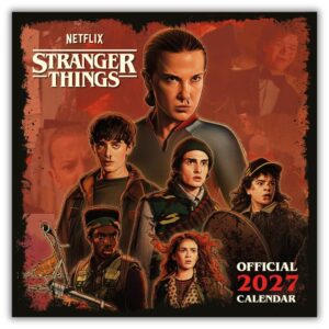 TM 08201 Stranger Things Square Calendar