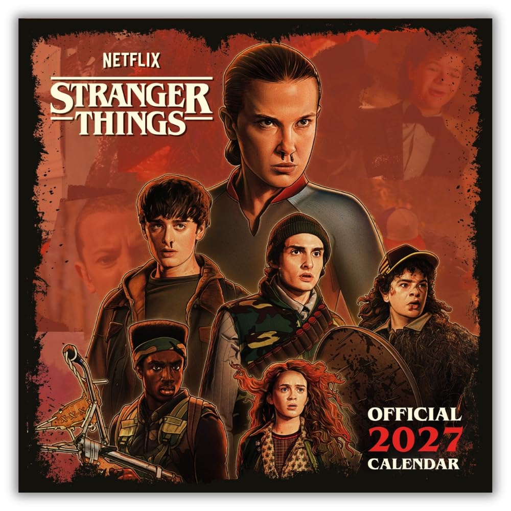 TM-08201-Stranger-Things-Square-Calendar-2027 TM 08201 Stranger Things Square Calendar