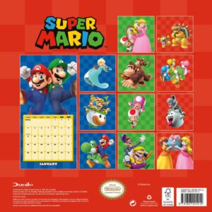 TM 08205 Super Mario Square Calendar 2027