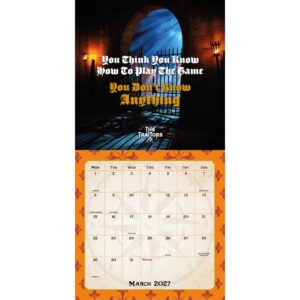 TM 08209 The Traitors Square Calendar 2027