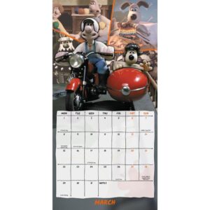 TM 08210 Wallace And Gromit Square Calendar 2027