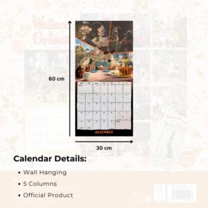 TM 08210 Wallace And Gromit Square Calendar 2027