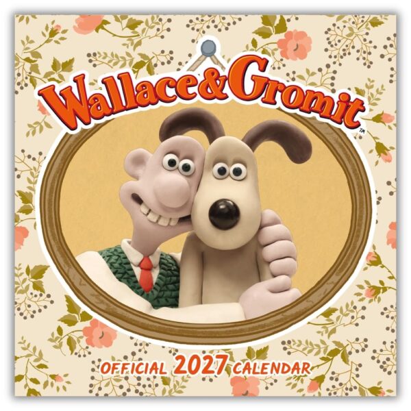 TM 08210 Wallace And Gromit Square Calendar