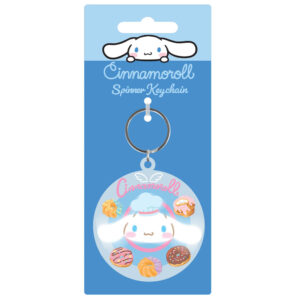 TM 08215 Cinnamoroll PVC Spinner Keyring