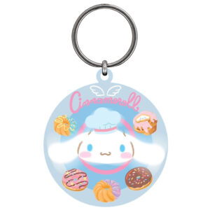 TM 08215 Cinnamoroll PVC Spinner Keyring