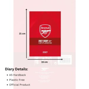 TM 08228 Arsenal FC A5 Diary 2027