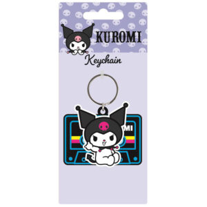 TM 08230 Kuromi PVC Spinner Keyring