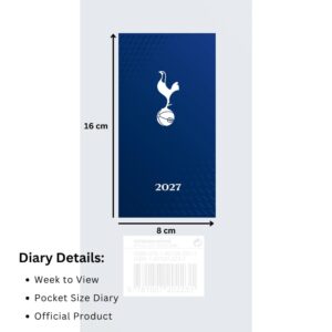 TM 08233 Tottenham Hotspur FC Slim Diary 2027TM 08233 Tottenham Hotspur FC Slim Diary 2027