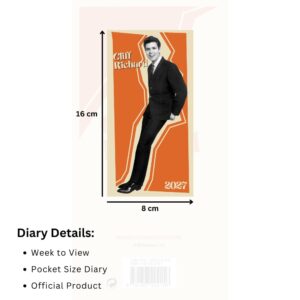 TM 08234 Cliff Richard Slim Diary 2027TM 08234 Cliff Richard Slim Diary 2027