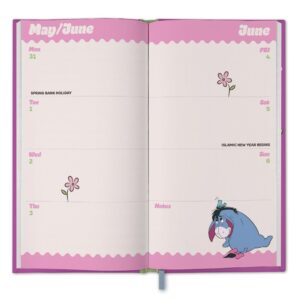 TM 08236 Winnie The Pooh Eeyore Slim Diary 2027