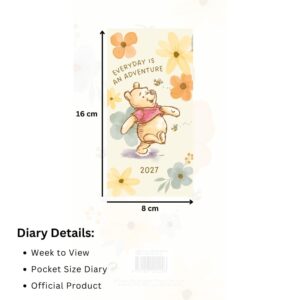 TM 08238 Winnie The Pooh Slim Diary 2027