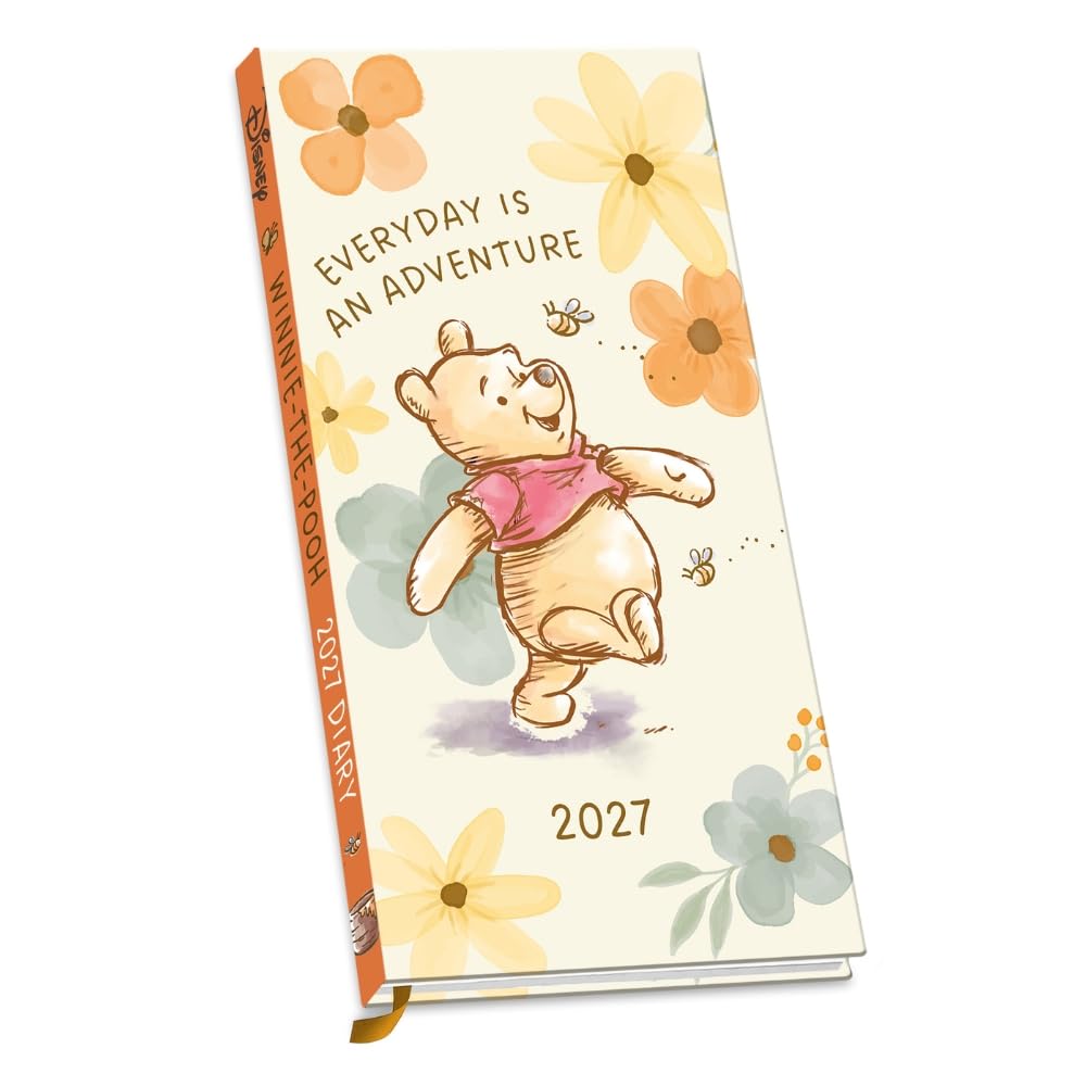 TM-08238-Winnie-The-Pooh-Slim-Diary-2027 TM 08238 Winnie The Pooh Slim Diary