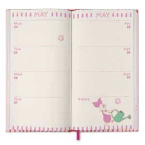 TM 08239 Winnie The Pooh Piglet Slim Diary 2027