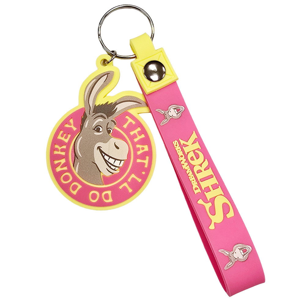 TM-08240-Shrek-PVC-Double-Keyring TM 08240 Shrek PVC Double Keyring