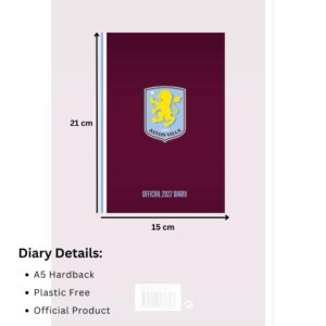 TM 08241 Aston Villa FC A5 Diary 2027