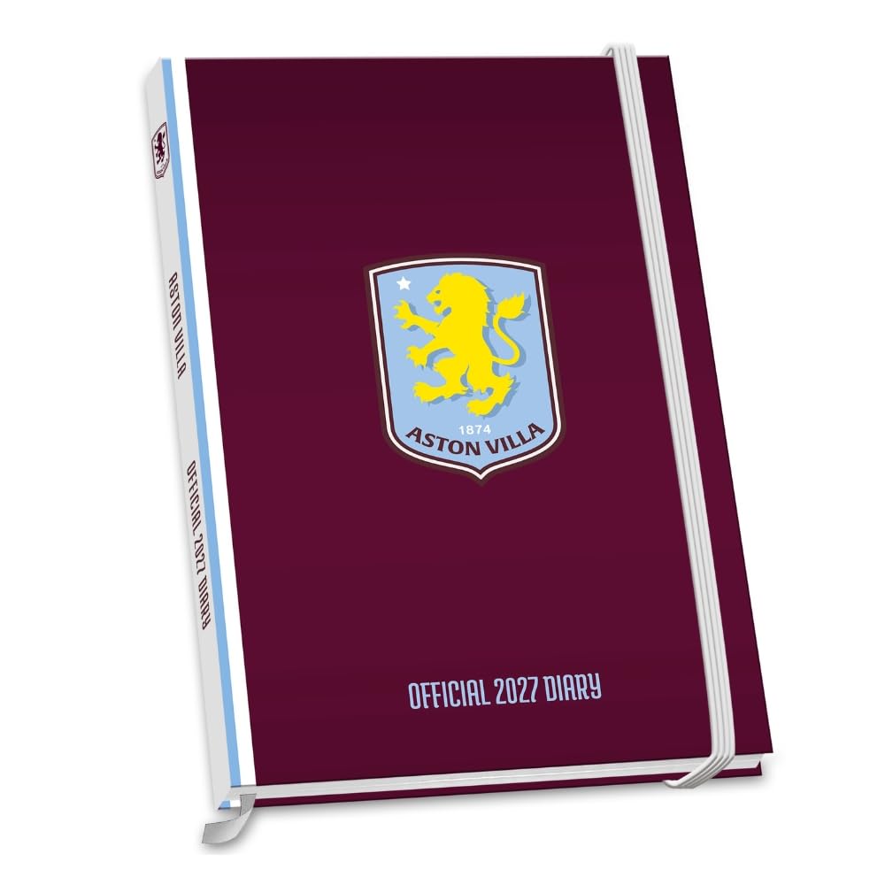 TM-08241-Aston-Villa-FC-A5-Diary-2027 TM 08241 Aston Villa FC A5 Diary