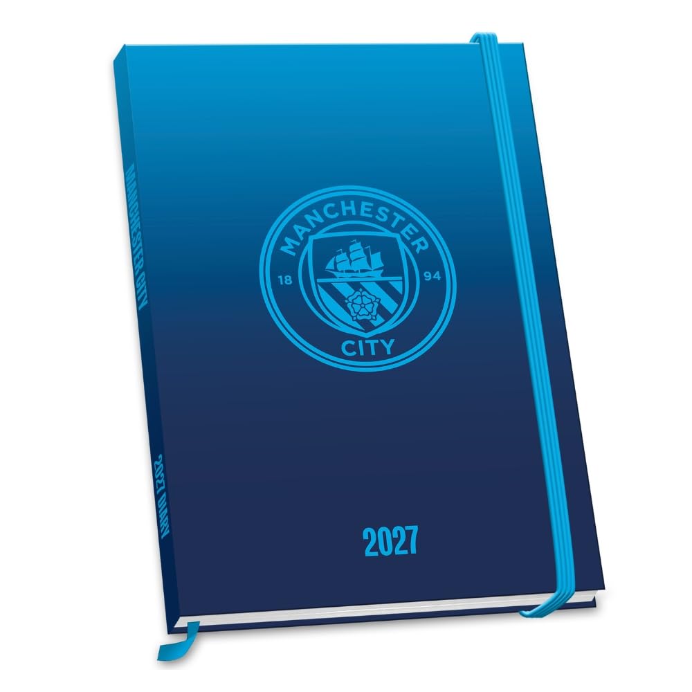 TM-08246-Manchester-City-FC-A5-Diary-2027 TM 08246 Manchester City FC A5 Diary