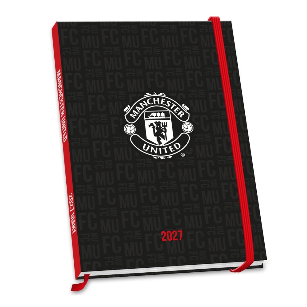 TM-08247-Manchester-United-FC-A5-Diary-2027 TM 08247 Manchester United FC A5 Diary