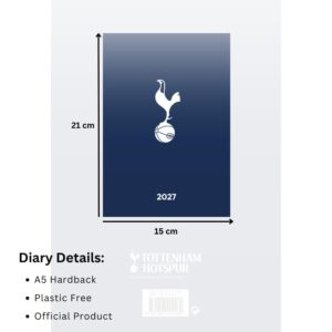 TM 08250 Tottenham Hotspur FC A5 Diary 2027