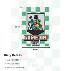 TM 08259 Minecraft A5 Diary 2027