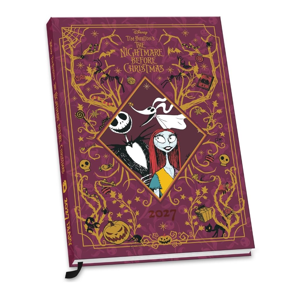 TM-08260-The-Nightmare-Before-Christmas-A5-Diary-2027 TM 08260 The Nightmare Before Christmas A5 Diary