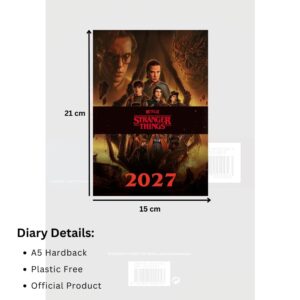 TM 08262 Stranger Things A5 Diary 2027