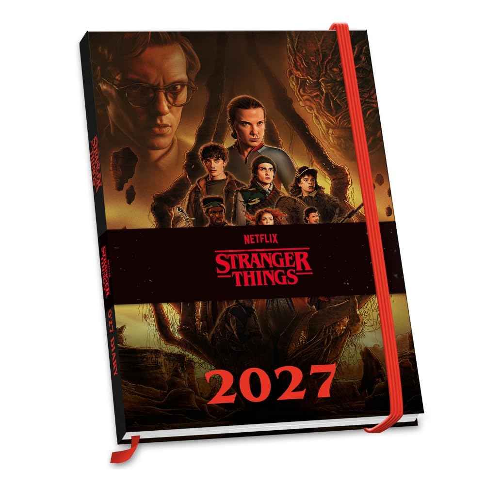 TM-08262-Stranger-Things-A5-Diary-2027 TM 08262 Stranger Things A5 Diary