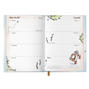 TM 08264 Winnie The Pooh A5 Diary 2027