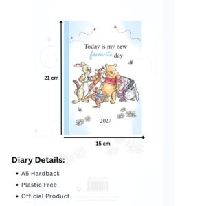 TM 08264 Winnie The Pooh A5 Diary 2027