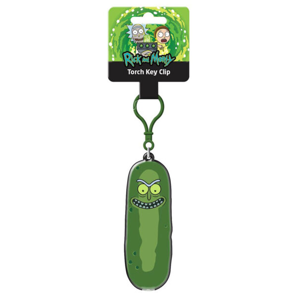TM 08271 Rick And Morty Pickle Rick Torch Keyclip