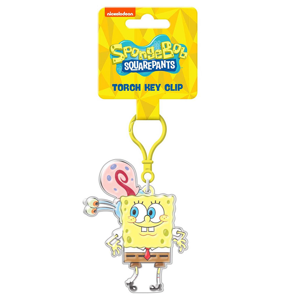TM-08273-SpongeBob-SquarePants-Torch-Keyclip TM 08273 SpongeBob SquarePants Torch Keyclip