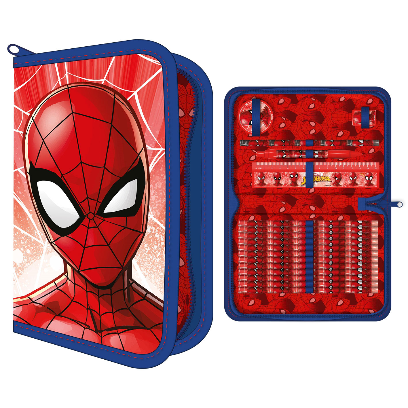 TM-08291-Spider-Man-Filled-Pencil-Case TM 08291 Spider Man Filled Pencil Case