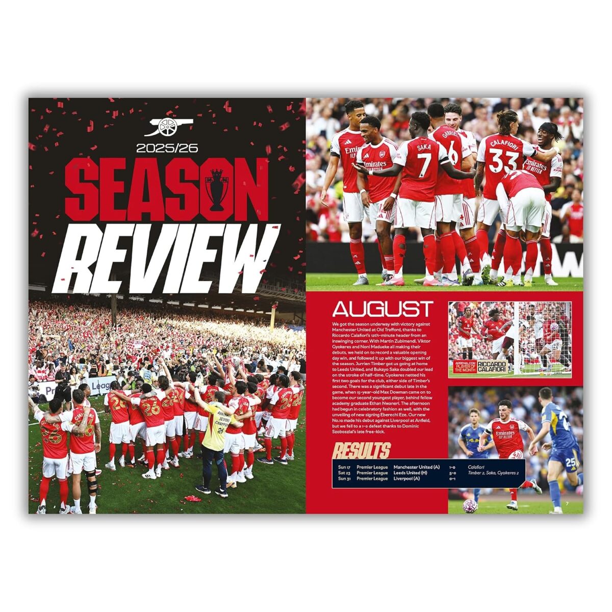 TM 08294 Arsenal FC Annual 2027