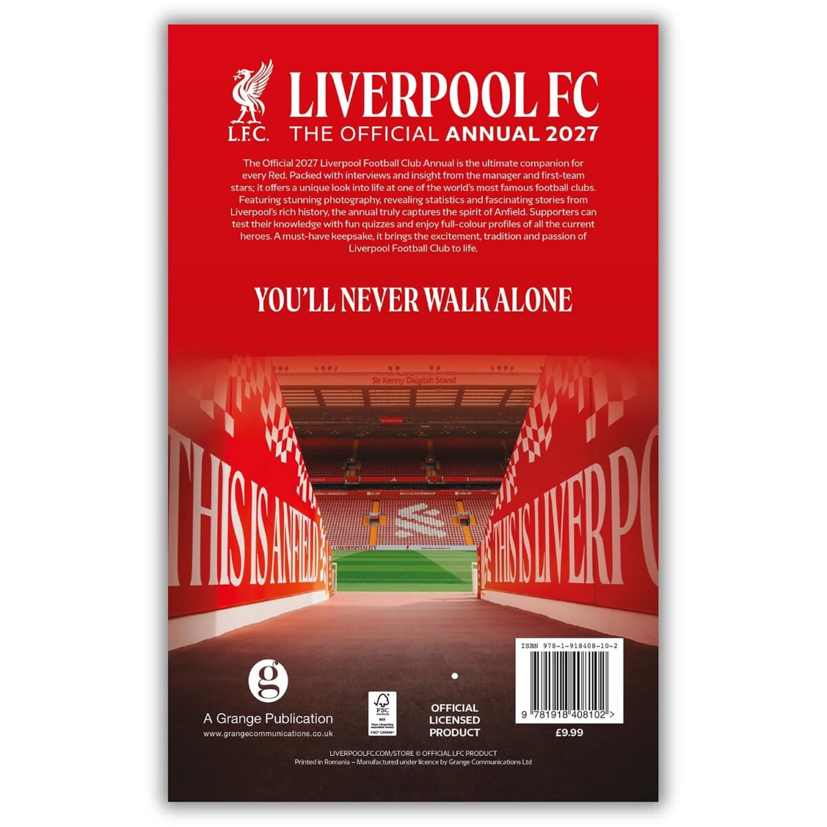 TM 08306 Liverpool FC Annual 2027